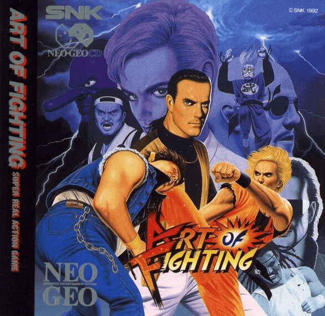 Art of Fighting box art for Neo Geo CD